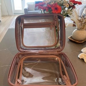 Calpak Clear Makeup Organizer - Pink